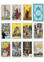 Load image into Gallery viewer, Classic Rider Waite Smith Tarot Book & Card Deck
