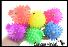 Load image into Gallery viewer, 1 Puffer Fish Puffer Ball - Small Novelty Toy - Party Favor
