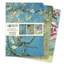 Load image into Gallery viewer, Vincent Van Gogh: Blooms Set of 3 Standard Notebooks