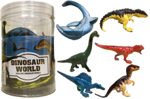 Load image into Gallery viewer, Dinosaur World Dino 3" Plastic Figurine Collections