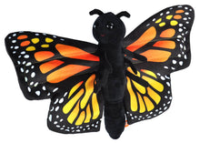Load image into Gallery viewer, Huggers Monarch Butterfly Stuffed Animal 8"
