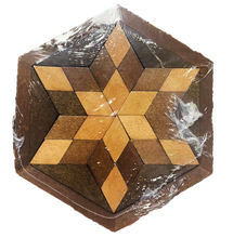 Load image into Gallery viewer, Star Shape Tangram Wooden Puzzle for Kids and Adults 30pcs