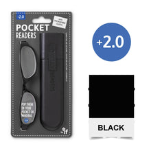 Load image into Gallery viewer, Pocket Readers: Black +2.0