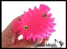 Load image into Gallery viewer, 1 Puffer Fish Puffer Ball - Small Novelty Toy - Party Favor
