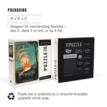 Load image into Gallery viewer, 1000 PIECE PUZZLE Hawaii Volcanoes National Park Lithograph