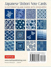 Load image into Gallery viewer, Japanese Shibori Note Cards
