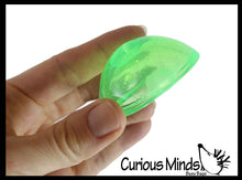 Load image into Gallery viewer, 1 Jumbo 2" Glitter Poppers - Rubber Pop Up Toy - Pop and Dro