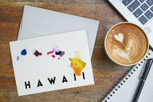 Load image into Gallery viewer, NOTECARD Hawaii, State Watercolor