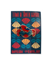 Load image into Gallery viewer, ʻIʻiwi & ‘Ōhiʻa Lehua Enamel Pin