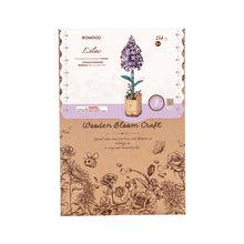 Load image into Gallery viewer, Wooden Bloom Craft- Lilac