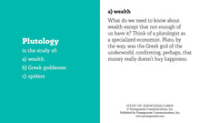 Load image into Gallery viewer, Study Up! A Quiz Deck Of -Ologies Knowledge Cards