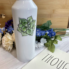 Load image into Gallery viewer, Watercolor Haworthia Succulent Clear Sticker, 3-inch