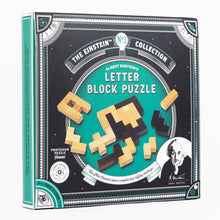 Load image into Gallery viewer, Einstein: Letter Block Puzzle