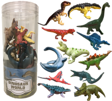 Load image into Gallery viewer, Dinosaur World Dino 3" Plastic Figurine Collections