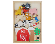 Load image into Gallery viewer, Balance Barn Game - Stacking Game & Farm Playset