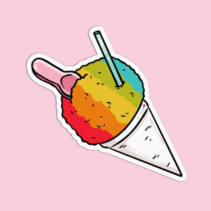 Hawaii Ice cream Vinyl Waterproof Stickers