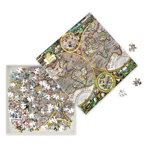 World Map, 1607 1000 Piece Jigsaw Puzzle