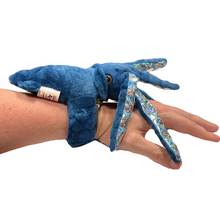 Load image into Gallery viewer, Squid Plush Stuffed Animal with Slap Bracelet
