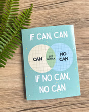 Load image into Gallery viewer, If Can, Can Venn Diagram - Greeting Card
