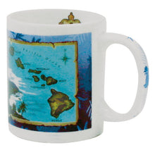 Load image into Gallery viewer, Blue Island Chain Ceramic Mug 11oz
