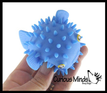Load image into Gallery viewer, 1 Puffer Fish Puffer Ball - Small Novelty Toy - Party Favor
