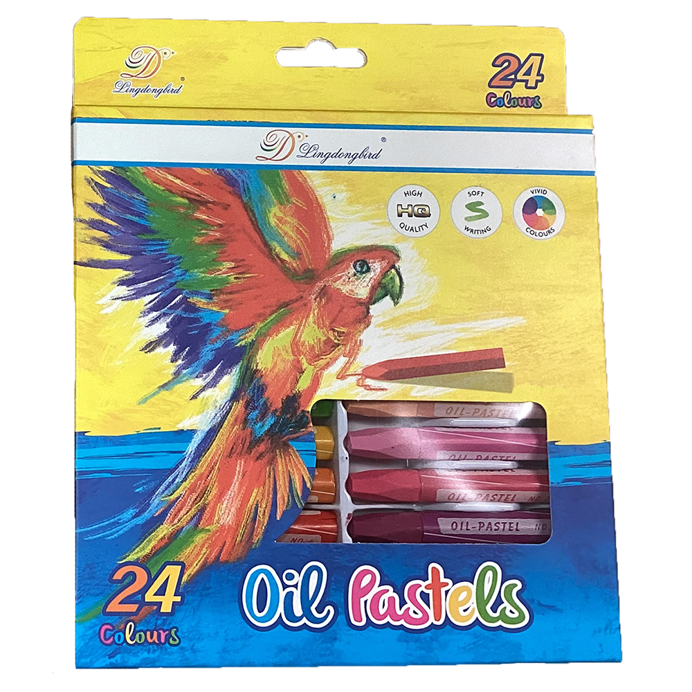 Color Oil Pastel Set, Assorted Sets of x12 pastels and x24