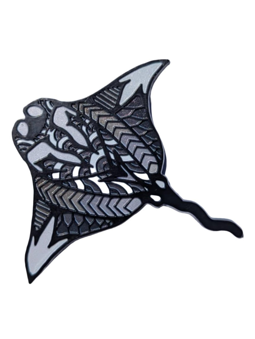 Manta Ray Metal Magnet