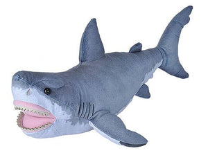 Living Ocean Great White Shark Stuffed Animal 20"