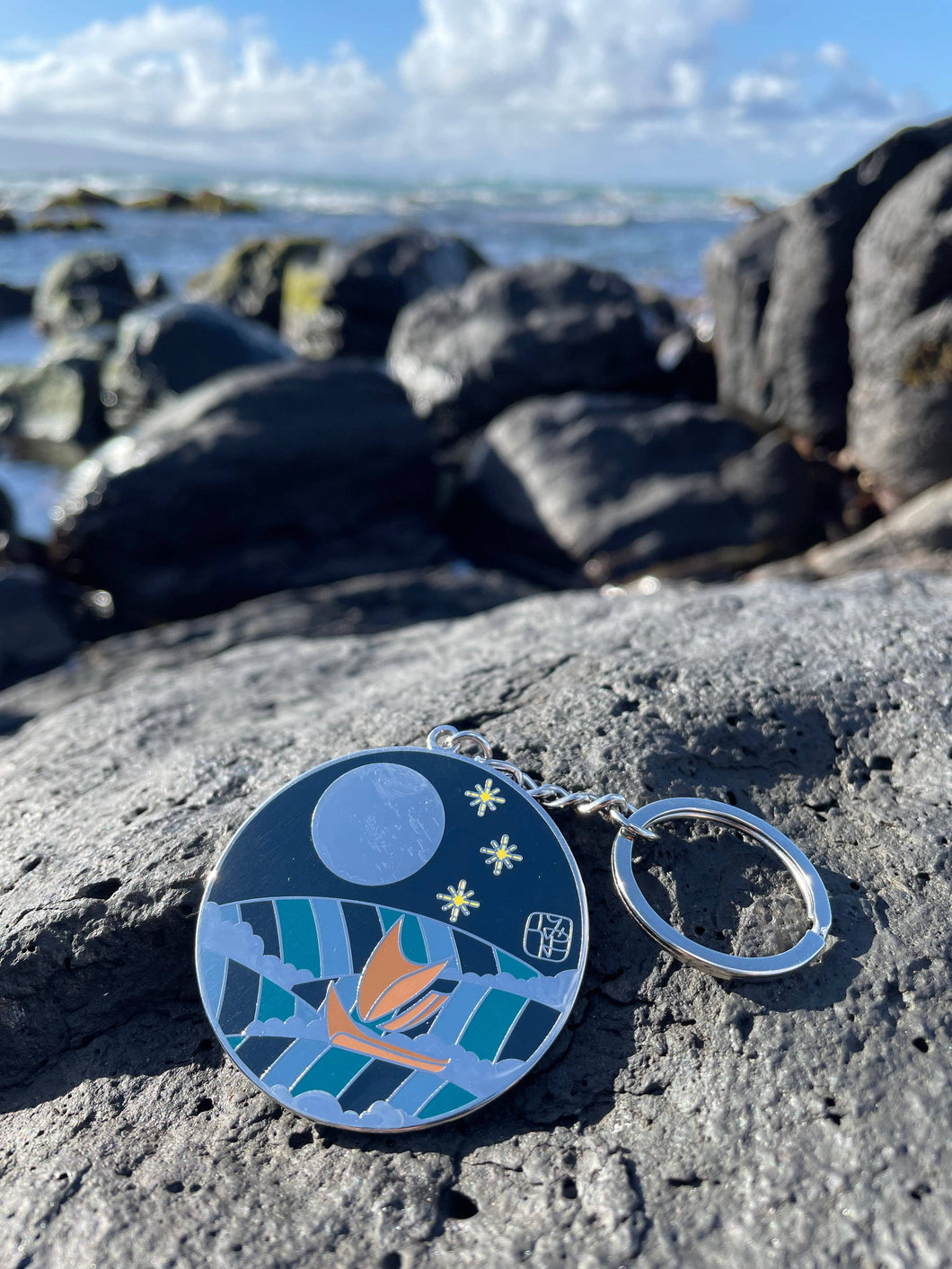 Hōkūleʻa Keychain