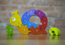 Load image into Gallery viewer, Number Snail Puzzle
