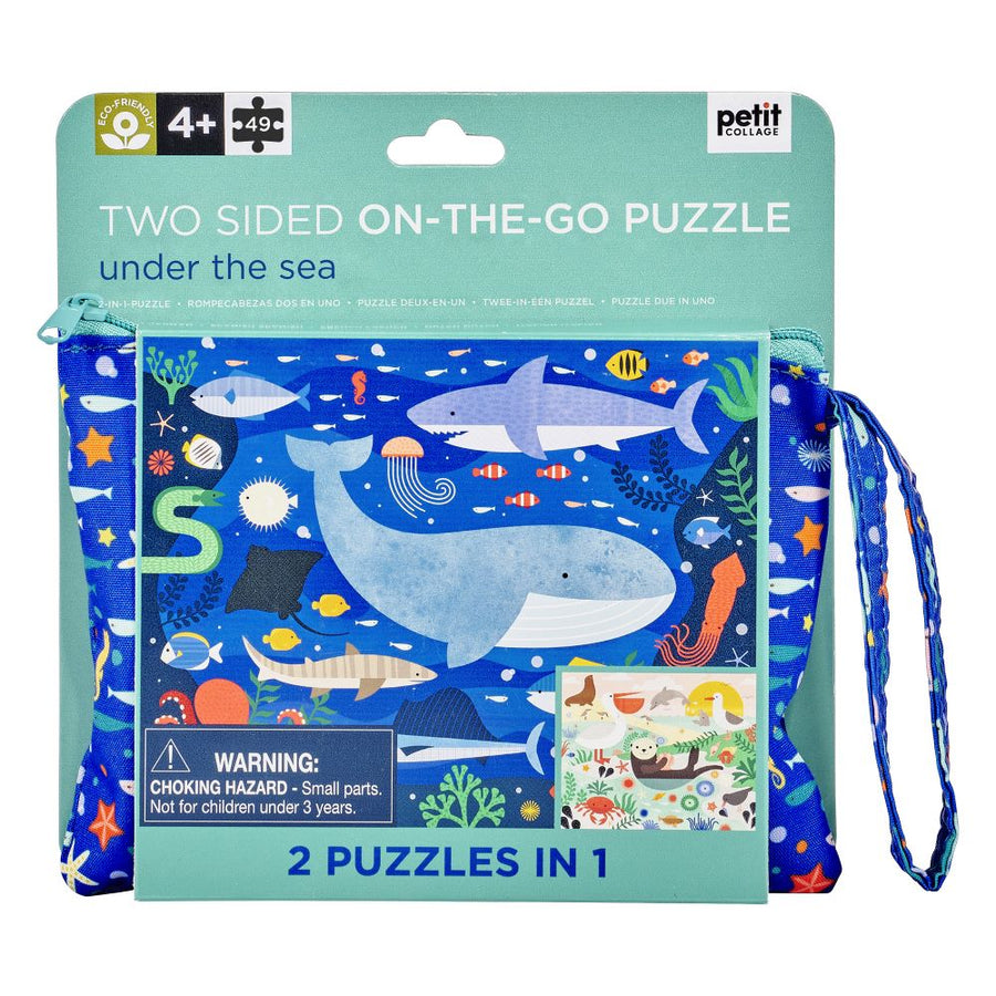 Two Sided On-The-Go Puzzle: Under the Sea