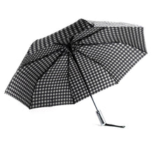 Load image into Gallery viewer, Compact Gingham Pattern Umbrella- Auto open
