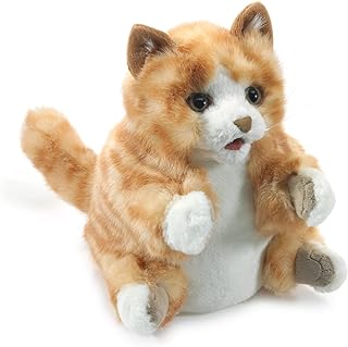 Orange Tabby Kitten Puppet