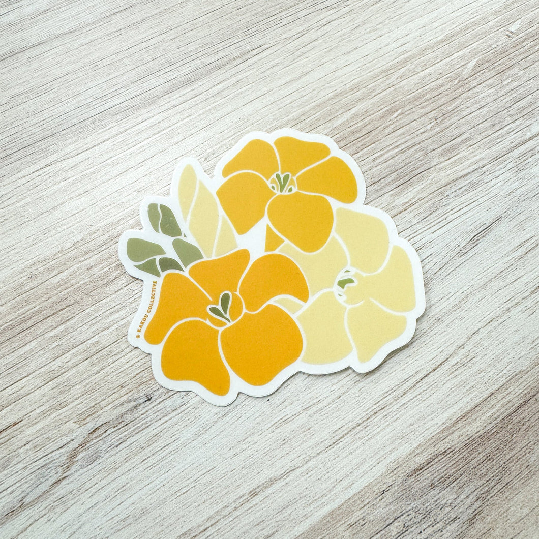 Puakenikeni Cluster Vinyl Sticker