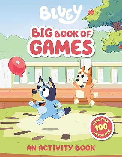 Bluey Big Book of Games An Activity Book