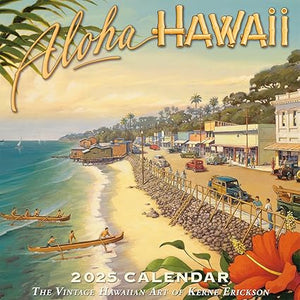 2025 Aloha Hawai'i Wall Calendar