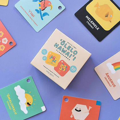 Keiki's First Olelo Hawai'i Flashcards
