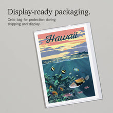 Load image into Gallery viewer, GREETING CARD Hawaii, Colorful Fish &amp; Sunset
