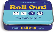 Load image into Gallery viewer, Roll Out! Dice Game: Will You Roll The Dice Or Think Twice?
