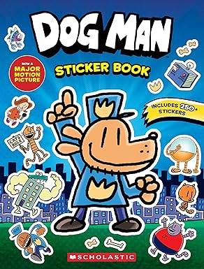 Dog Man Sticker Book