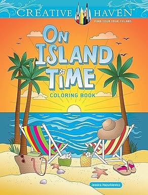 On Island Time Coloring Book