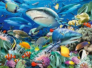 Shark Reef- 100 Piece Puzzle