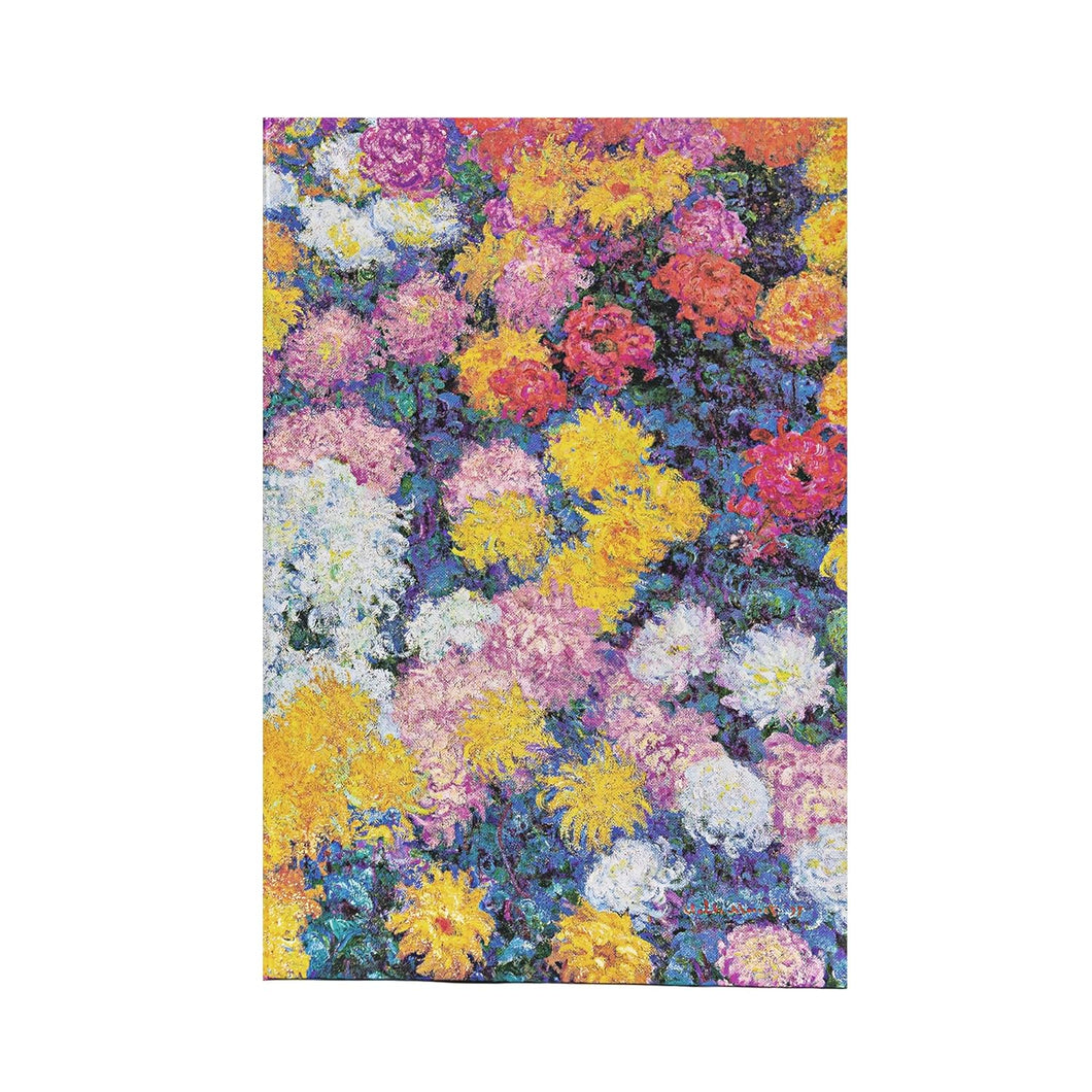 Monet's Chrysanthemums Lined Journal