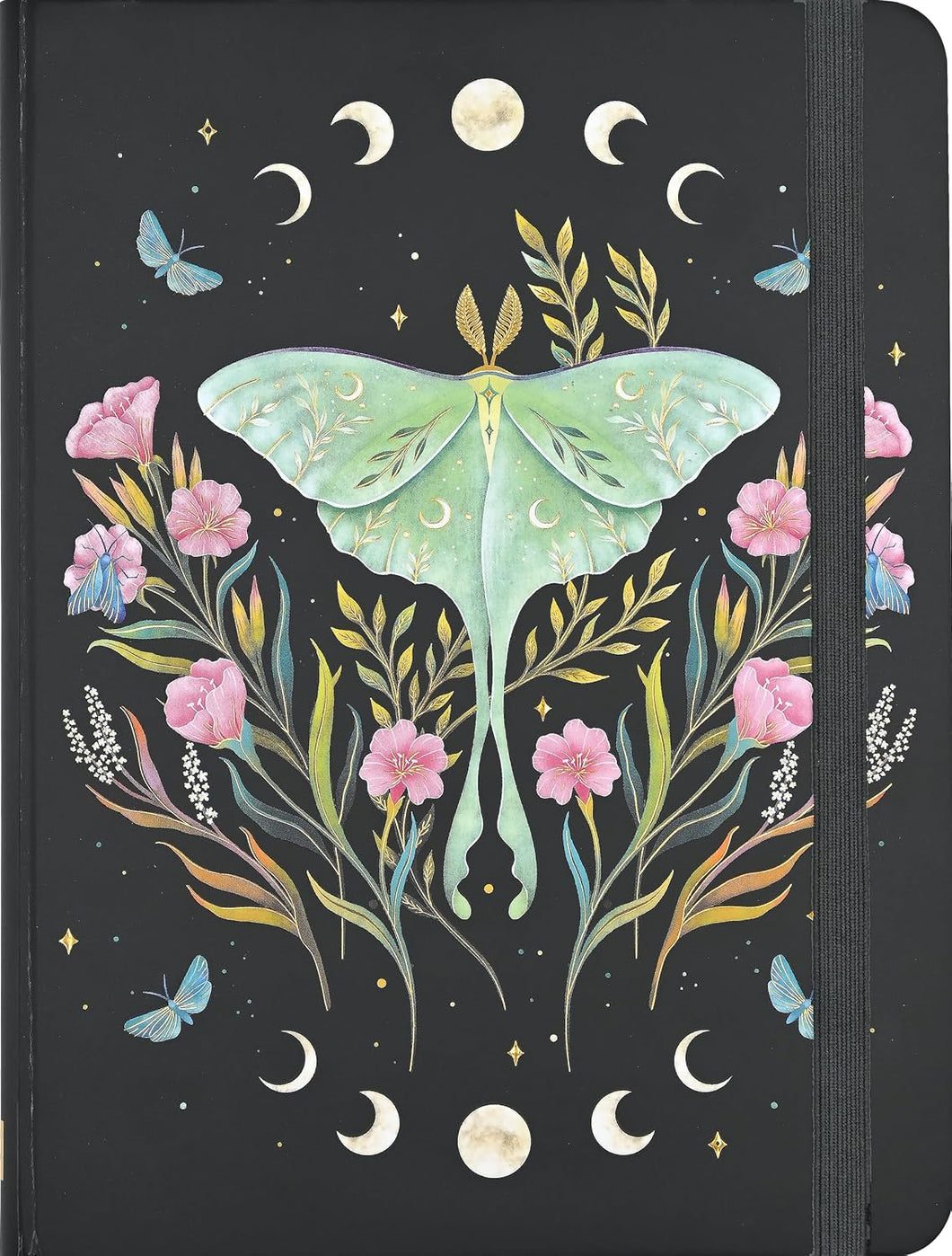 Luna Moth Lined Journal