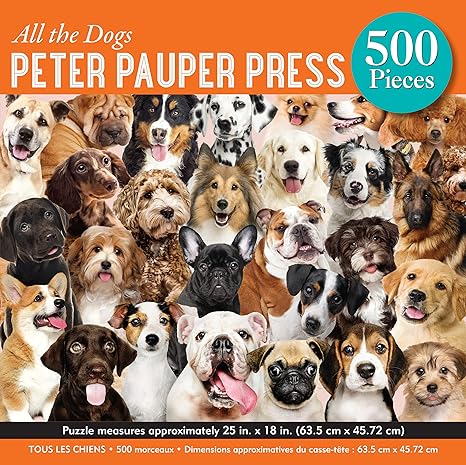 All the Dogs- 500 Piece Puzzle