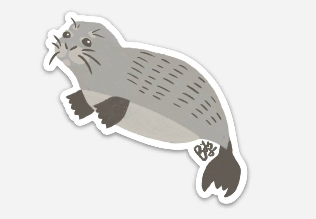 Monk Seal Sticker
