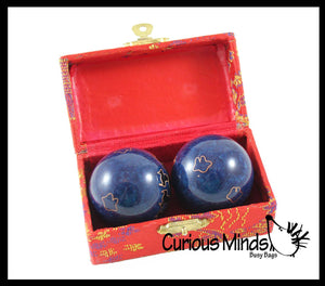 1 Chinese Health Harmony Baoding Balls - Stress Relief Fidge