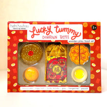 Load image into Gallery viewer, Lucky Tummy Chinatown Treats Wooden Play Food Set
