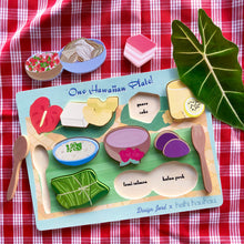 Load image into Gallery viewer, Hawaiian Plate Chunky Puzzle
