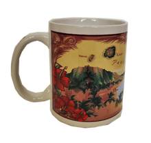 Load image into Gallery viewer, Brown Island Chain Ceramic Mug 11oz
